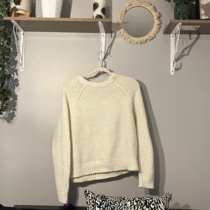 Cream cozy sweater